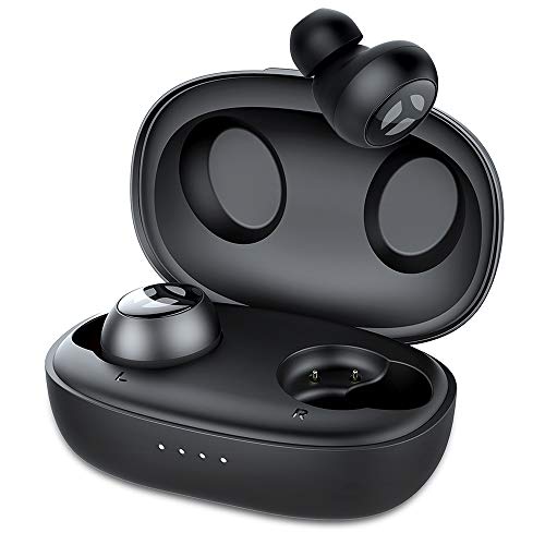 Product Cover Bluetooth 5.0 HiFi 10mm Driver True Wireless Earbuds Built-in Mic, TRANYA Rimor Touch Control Sports Wireless Headphones, 25-Hour Total Playtime, Perfect for Jazz/Pop/Rock/Country/Folk/Classical