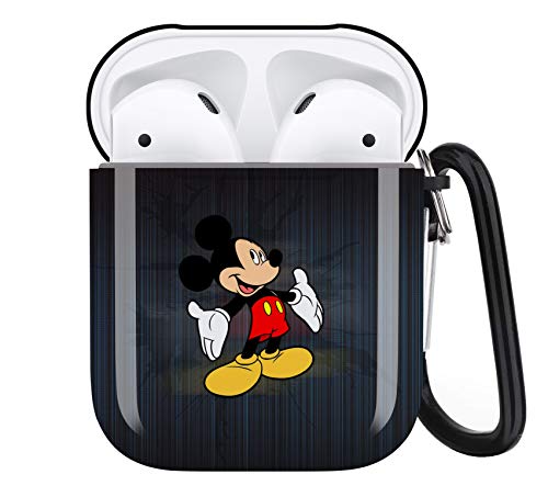 Product Cover Mickey Mouse Aripod Personalise Custom, AirPod Case Cover Compatiable with Apple AirPods 1st/2nd,Full Protective Durable Shockproof Drop Proof with Keychain Compatible