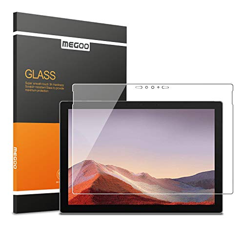 Product Cover MEGOO Glass Screen Protector Designed for Surface Pro 7 (2019) - Ultra-Thin 0.25mm for Extreme Touch Sensitivity (Precise Cutouts and Works with Surface Pen)