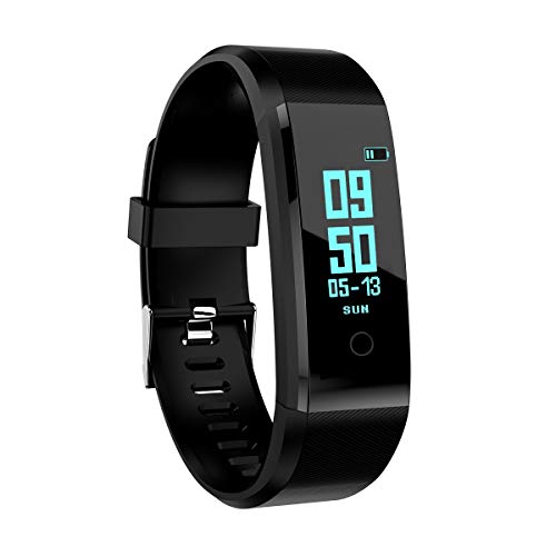Product Cover DKSPORT Fitness Tracker HR, Activity Tracker Watch with Heart Rate Monitor, IP68 Water Resistant Smart Bracelet with Sleep Monitor Calorie Counter Pedometer Watch for Kids Women and Men