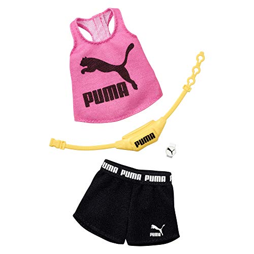 Product Cover Barbie Clothes: Puma Outfit Doll with 2 Accessories, Shorts Set
