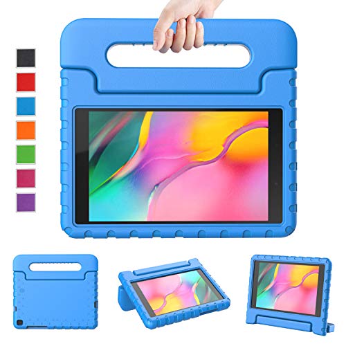 Product Cover LTROP Kids Case for Galaxy Tab A 8.0 2019, Samsung Galaxy Tab A 8.0 2019 Case SM-T290/ T295, Light Weight Shock Proof Handle Stand Case for Samsung Tab A 8