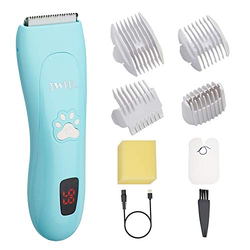 Product Cover Hair Clippers for Kids, Electric Baby Hair Clippers Ceramic Hair Trimmer for Infants & Toddler Ultra Quiet IPX7 Waterproof Rechargeable Cordless Haircut Kit Set for Child Fine Hair