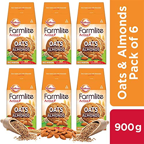 Product Cover Sunfeast Farmlite Oats and Almonds Bundle Pack, 900 g