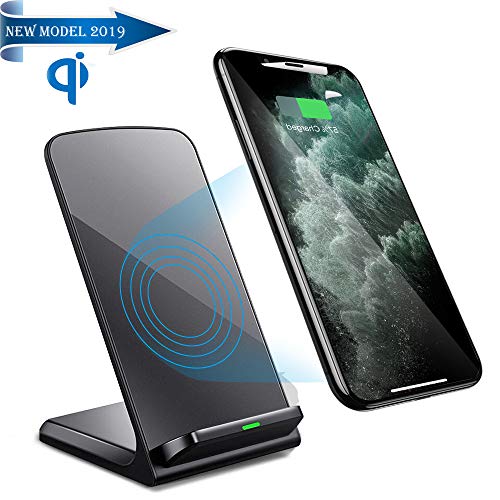 Product Cover Wireless Phone Charger Stand,QI Fast Wireless Charger for iPhone and Android Wireless Charging Cell Phone(No AC Adapter)