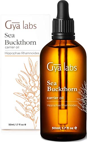 Product Cover Sea Buckthorn Oil (1.7 fl oz) - A Rejuvenating Touch for Flawless Skin, Radiant Hair & Ageless Grace - 100% Pure, Natural, Unrefined & Cold Pressed Sea Buckthorn Seed Oil