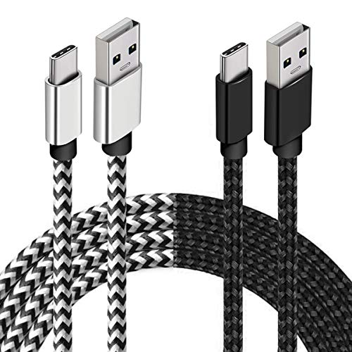 Product Cover USB Type C Cable 2pack 6ft Rapid [5V3A, 9V2A] Charger Cord for Phones and Tablets Samsung Tab A 10.5