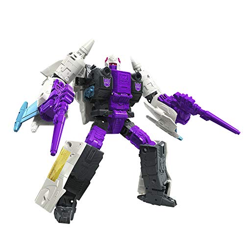 Product Cover Transformers Toys Generations War for Cybertron: Earthrise Voyager WFC-E21 Decepticon Snapdragon Triple Changer Action Figure - 8 and Up, 7-inch