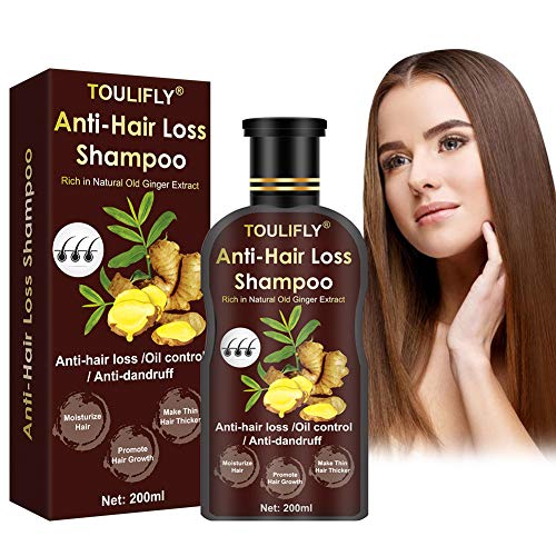 Product Cover Hair Regrowth Shampoo,Hair Loss Shampoo,Hair Growth Shampoo,Ginger Shampoo,Hair Thickening Shampoo,Hair Loss Treatments Anti Hair Loss for Thinning Hair Women Men