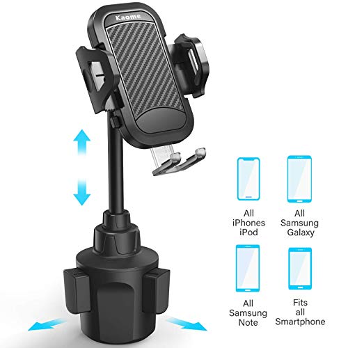 Product Cover Kaome Car Cup Holder Phone Mount Adjustable Long Neck Phone Cup Holder for Car for iPhone 11/11Pro Max/XR/X/8 Plus,Samsung Galaxy Note 10 Plus/10 9