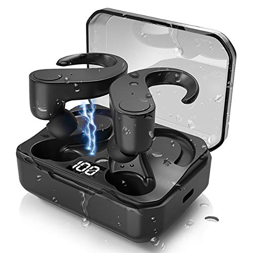 Product Cover True Wireless Earbuds, Bluetooth Earbuds, Wireless Earphones, Acedada Bluetooth 5.0 Headphones Headset in-Ear Built-in Mic with Charging Case, Deep Bass IPX7 Waterproof TWS Stereo for Sport, Business