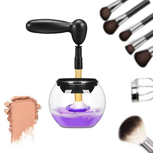 Product Cover Automatic Makeup Brush Cleaner Electric Makeup Brush Cleaner Device and Dryer Electronic Cleaning Brush Machine Cosmetic Brush Washing Tools Cleans Kits