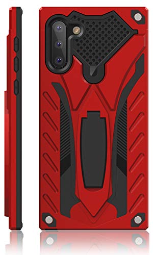Product Cover Samsung Galaxy Note 10 Case | Military Grade | 12ft. Drop Tested Protective Case | Kickstand | Wireless Charging | Compatible with Galaxy Note 10 - Red