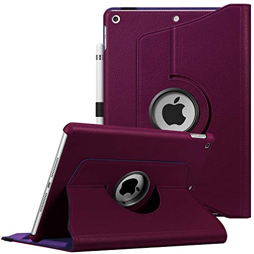 Product Cover Fintie Case for iPad 7th Generation 10.2 Inch 2019-360 Degree Rotating Smart Stand Protective Back Cover, Supports Auto Wake/Sleep for iPad 10.2