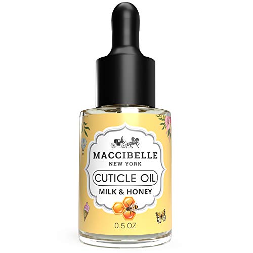 Product Cover Maccibelle Cuticle Oil Milk and Honey 0.5 oz - Heals Dry Cracked Cuticles