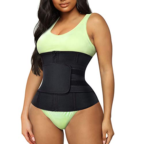 Product Cover TrainingGirl Women Waist Trainer Cincher Belt Tummy Control Sweat Girdle Workout Slim Belly Band for Weight Loss