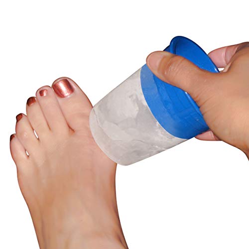 Product Cover WellSmart Pro Bunion Buddy - Bunion & Hallux Rigidus Ice Massager - Fast, Soothing Relief for Big Toe Joint & Foot Pain - Cryotherapy Treatment Reduces Inflammation - Helps Arthritis & Injury Recovery
