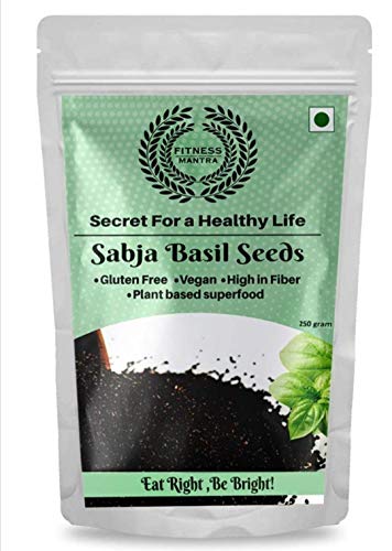 Product Cover Fitness Mantra Sabja Basil Seeds, 250gm