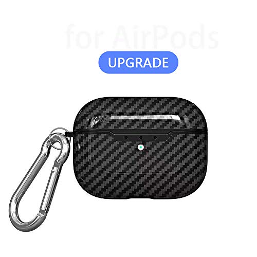 Product Cover Compatible with AirPods Pro Case, Ultra Thin 360°Full Body Protective Shockproof Shockproof Wireless Charging Earbuds Cover Skin Headset Case Cover Black