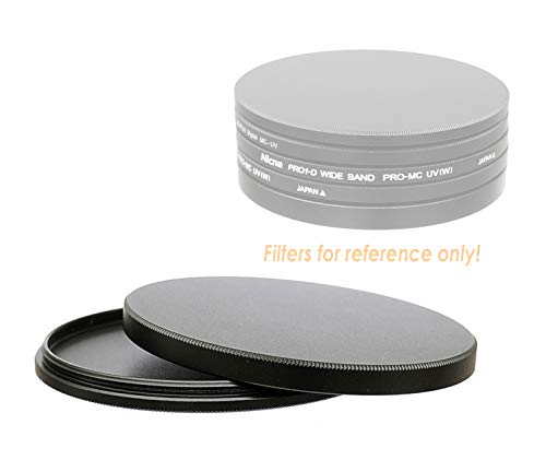 Product Cover Fotasy Metal 46mm Filter Stack Caps, Filter Stack 46mm, 46mm Filter Case, Aluminum Alloy, Slim Stack fits 46mm UV CPL Fader ND Filter