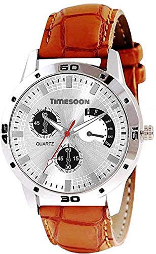 Product Cover TIMESOON Analogue White Dial Watch for Men,S & BOY,S Watch