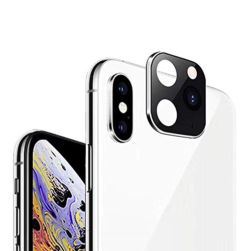 Product Cover SHYLOC Upgrade Tempered Glass Camera Lens Film for iPhone X/XS/XS Max, MAHO Ultra Thin Shockproof Back Camera Lens Screen Cover Case Second Change Look for iPhone 11 Pro MAX 2020