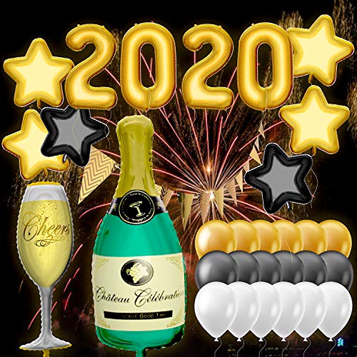 Product Cover New Year's Eve Party Supplies 2020 Balloons Banner