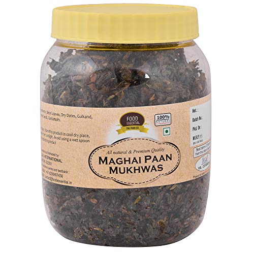 Product Cover Food Essential Maghai Paan [Mouth Freshener, Paan Mukhwas , After-Meal,Mukhwas, Indian Sweets] 250 gm.