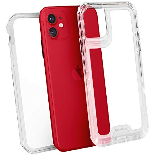 Product Cover Cellular Outfitter iPhone 11 Clear Case (Fits 6.1 Inch Screen) Slim Design with Premium Shock Absorption Bumper with Raised Lip for Screen & Military Grade Drop Protection - Anti-Scratch Flexible TPU