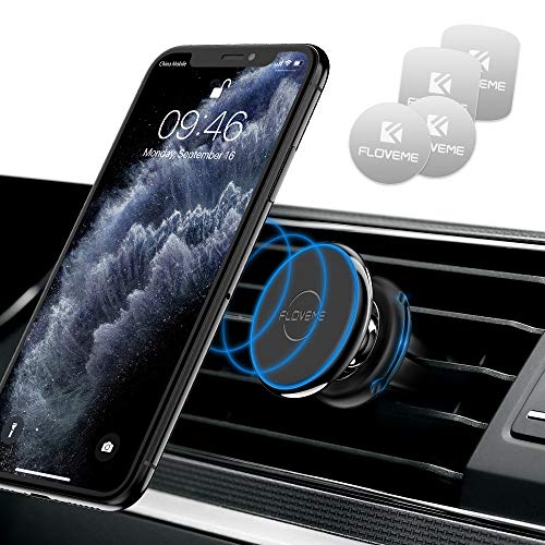 Product Cover FLOVEME Magnetic Car Phone Mount - Cell Phone Holder for Car Air Vent Universal Hands Free 360 Rotate Magnet Car Mounts for iPhone 11 Pro XS Max Xr 7 8 Samsung S11 S10 Pixel Mini Tablet Accessories