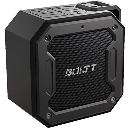 Product Cover Boltt Xplode 120 Bluetooth 12W Speaker with Boombastic HD Sound & Punch Bass, Durable, Rugged & Waterproof with Long Lasting Playtime & 1800mAh Battery. (Black)