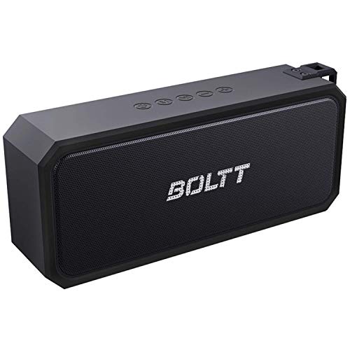 Product Cover Boltt Xplode 130 Bluetooth 20W Speaker Monstrous Sound & Twin Subwoofers, Powerful 3000mAh Battery with 14H Playtime & IPX7 Waterproof. (Black)