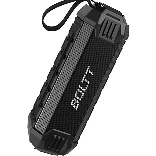 Product Cover Boltt Xplode 1600 Rugged Portable Outdoor Bluetooth Speaker with Super Blasting 16W Bass Stereo Sound with Built-in Microphone & 4000mAh Battery (Black)