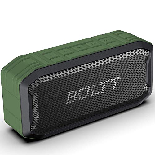 Product Cover Boltt Xplode 1500 Portable Bluetooth Outdoor Speaker, IPX7 Waterproof & Weatherproof with Enhanced Bass (Green)