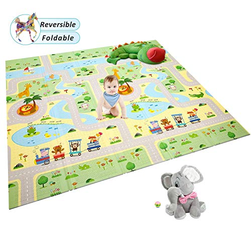 Product Cover YOZO Play mat Baby mats Waterproof Large Size Double Side (5 * 6)