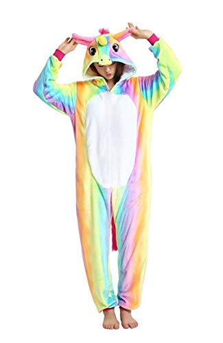 Product Cover Adult Unisex Cosplay Unicorn Pajamas Animal Costumes Homewear Onesie