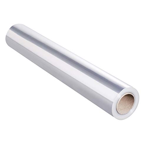 Product Cover STOBOK Clear Cellophane Wrap Roll,31.5 in x100ft,3 Mil Thick Crystal Long Film Gift Wrappings Packing Paper DIY for Flowers Craft Basket,Toy