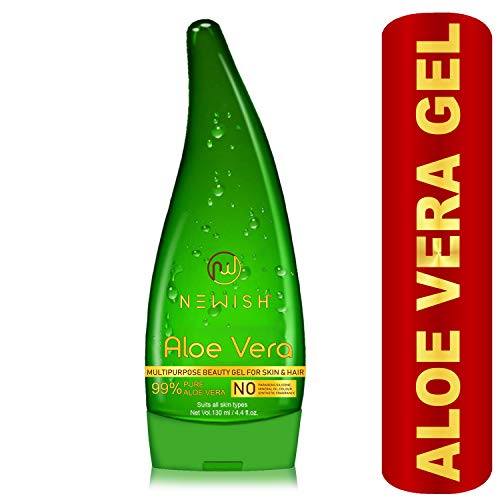 Product Cover Newish Pure Aloe Vera Gel for Face Glow, Hair Growth & Skin Moisturizer for Women & Men