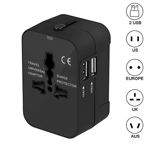 Product Cover Travel Adapter, Sundix Worldwide All in One Universal Travel Plug Adapter AC Power Plug Converter High Speed Wall Charger