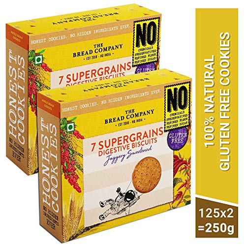 Product Cover The Bread Company Gluten Free Cookies (Seven Supergrains, Pack of 2)