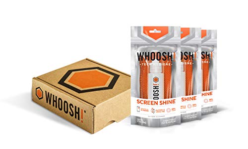 Product Cover WHOOSH! Screen Cleaner Gift Bundle, 3 x 1.7Oz Individually Pack, Great for All Tech Lovers - Amazon Exclusive