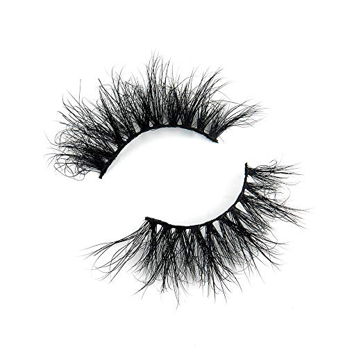 Product Cover Real Mink Lashes Fluffy Long 3D Dramatic Eyelashes Face Lash Strip 20mm Lashes KING ARTHUR