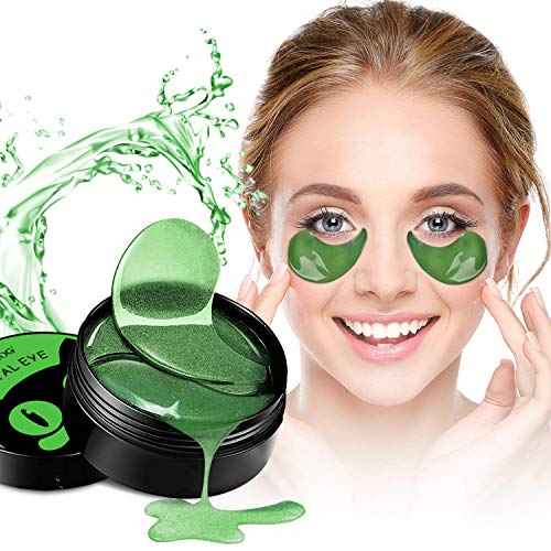 Product Cover Collagen Under Eye Patches,60 PCS Under Eye Gel Pads Eye Mask Treatment with Anti-Aging Hyaluronic Acid For Moisturizing & Reducing Dark Circles Puffiness Wrinkles Fine Lines for Women and Men
