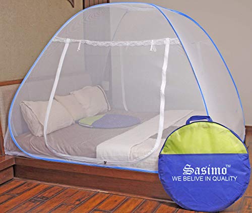 Product Cover Zemic Mosquito Net Foldable King Size (Double Bed) with Free Saviours