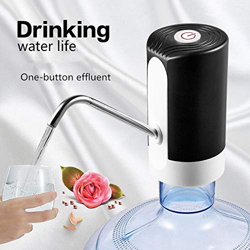 Product Cover JIYANA Automatic Wireless Water Bottle Switch Rechargeable Automatic Dispenser for 20 Litre Bottle with Portable USB Charging with USB Cable