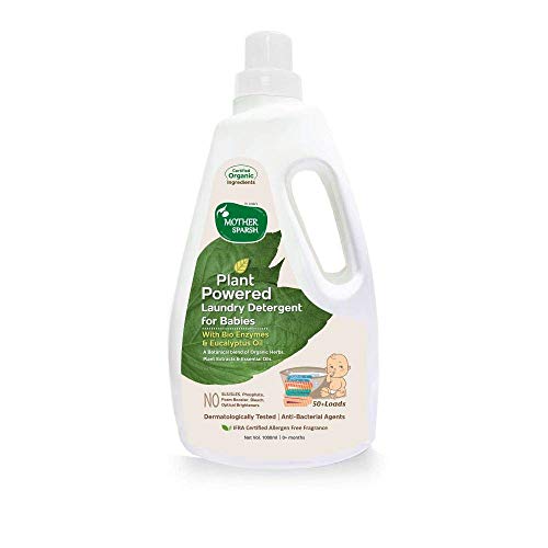 Product Cover Mother Sparsh Plant Powered Baby Laundry Liquid Detergent with Bio - Enzymes and Eucalyptus Oil, 1l