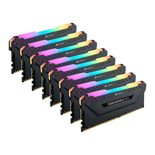 Product Cover CORSAIR Vengeance RGB PRO 256GB (8x32GB) DDR4 3200 (PC4-25600) C16 Desktop Memory-Black