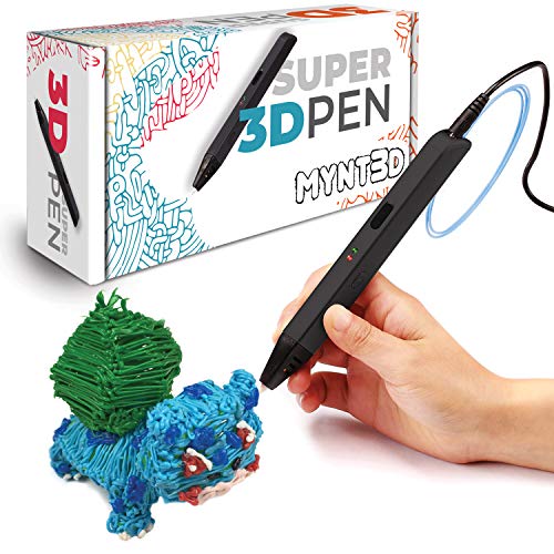 Product Cover MYNT3D Super 3D Pen, 1.75mm ABS and PLA Compatible 3D Printing Pen