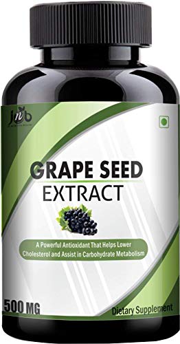 Product Cover JNB 100% Natural Grape Seed Extract 500MG -One of The Most Powerful Antioxidant 60 Capsules (1)