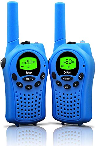 Product Cover Walkie Talkies for Kids, 22 Channels 2 Way Radio Kid Gift Toy 3 Miles Long Range with LCD Flashlight Toys for Boys and Girls to Outside Adventure , Camping